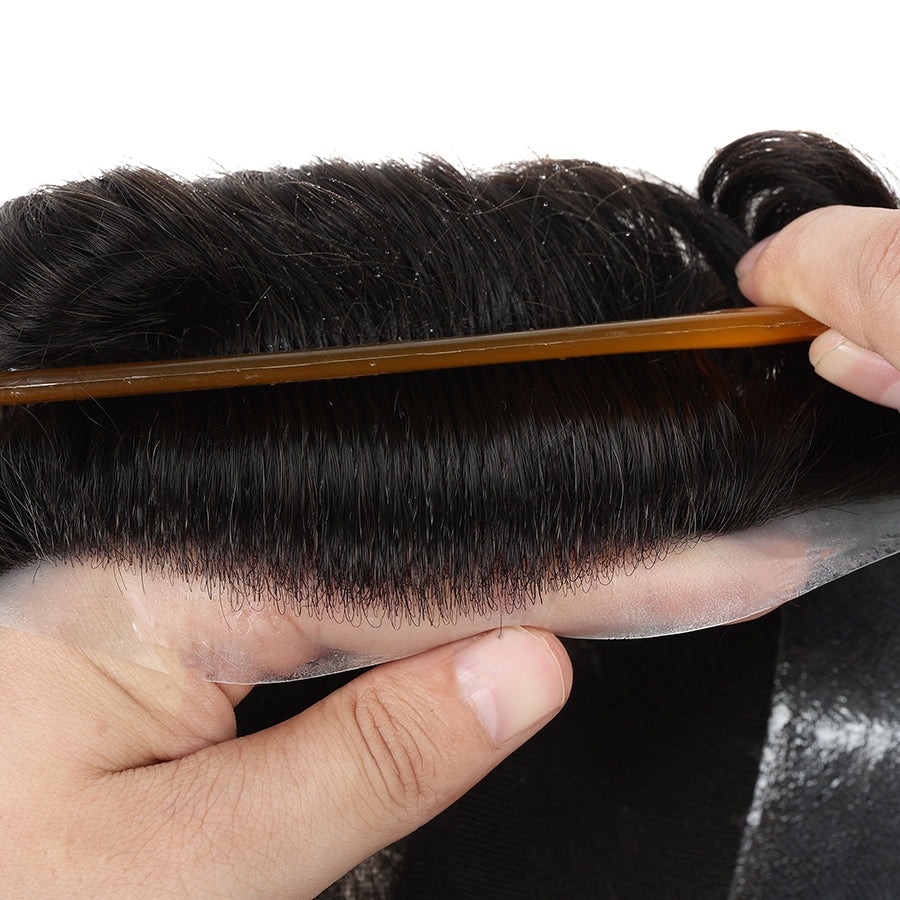 AUSTRALIA SWISS LACE IN CENTER WITH A WIDER POLY PERIMETER HAIR SYSTEM WHOLESALE - Image 3