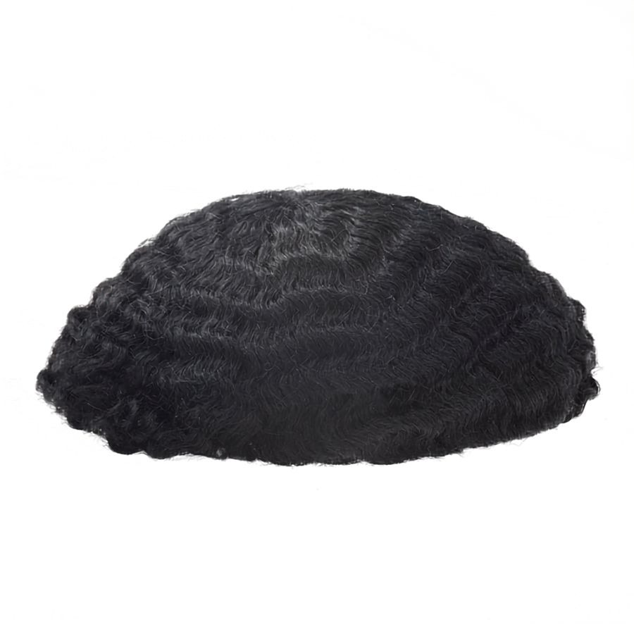 THIN SKIN POLY MAN WAVE HAIR REPLACEMENT UNIT 8MM WAVE - Image 2