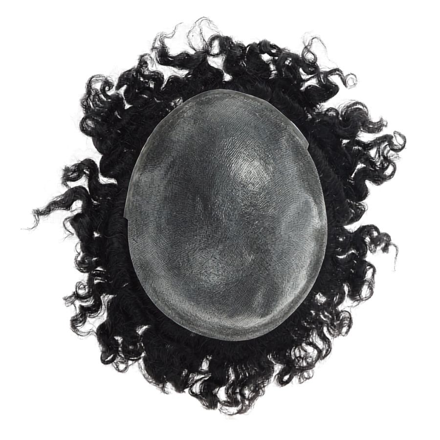 THIN SKIN POLY MAN WAVE HAIR REPLACEMENT UNIT 8MM WAVE - Image 4