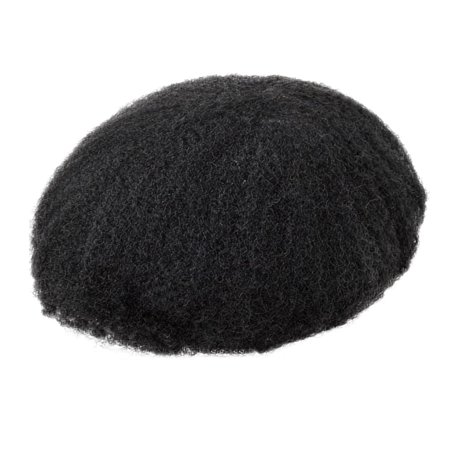 FULL LACE MAN WAVE UNIT HAIR REPLACEMENT FOR AMERICAN HAIR 2MM WAVE