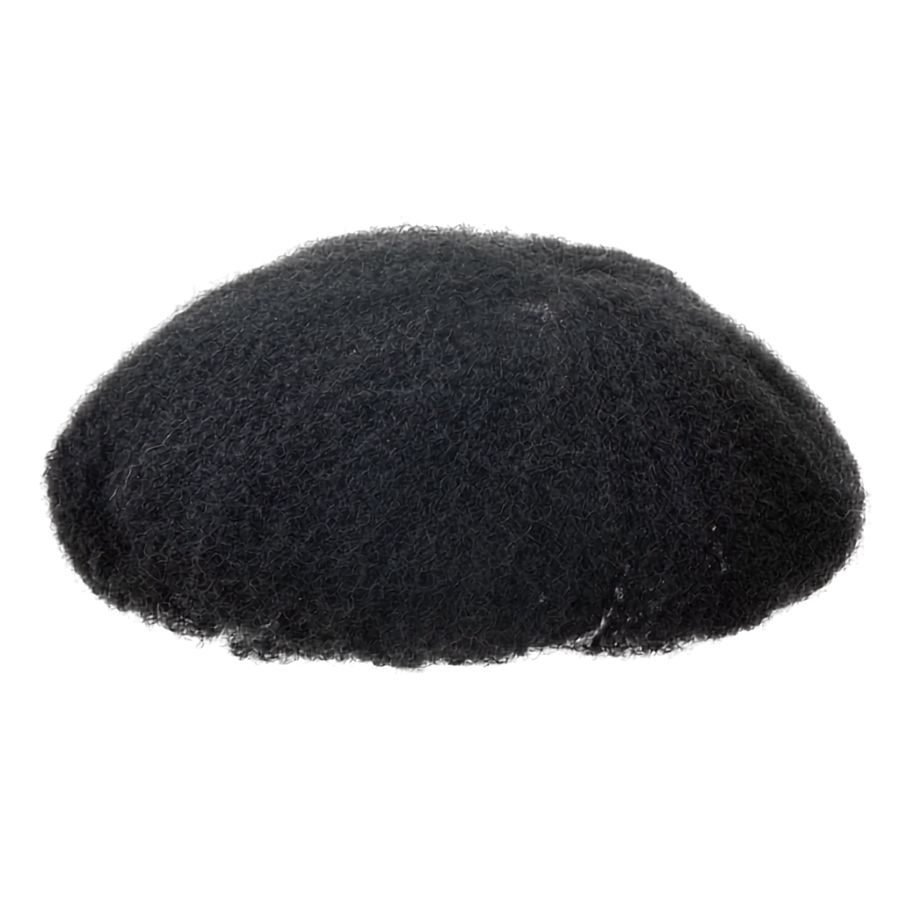 FULL LACE MAN WAVE UNIT HAIR REPLACEMENT FOR AMERICAN HAIR 2MM WAVE - Image 3
