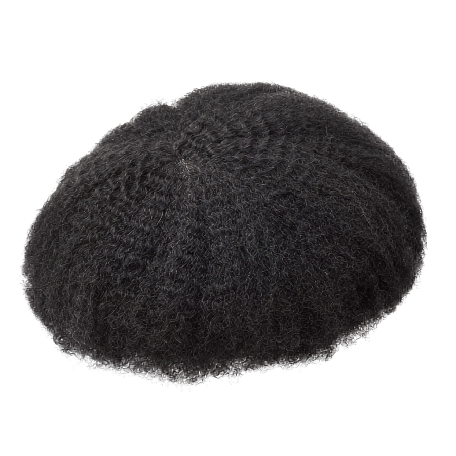FULL LACE MAN WAVE UNIT HAIR REPLACEMENT 6MM WAVE BLACK